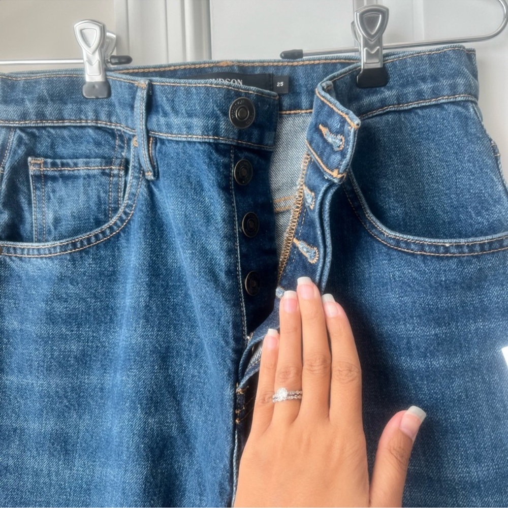 Classic Blue Wide-Leg Jeans - Picture 5 of 11
